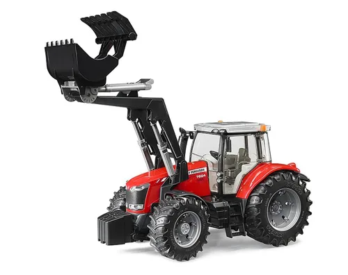 Miniatura 2 de Bruder Massey Ferguson 7600 con cargador frontal