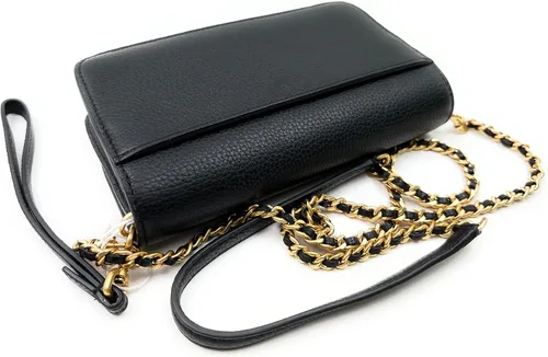 Miniatura 6 de Tory Burch Cartera Britten Pebble Chain para mujer con correa de muñeca
