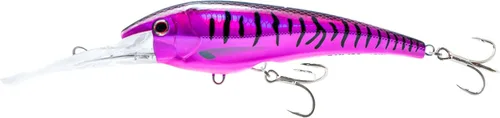 Miniatura 19 de Nomad Design DTX Minnow con sistema Autotune patentado - Acción de natación de pez cebo agonizante, BKK Diablo Caballa Rosa Caliente