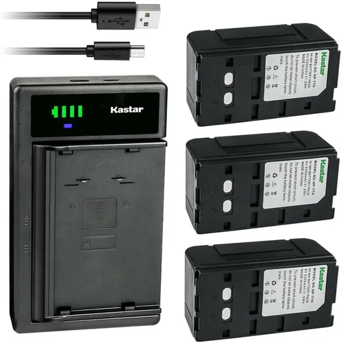 Miniatura 5 de Kastar Cargador de batería LTD2 USB NP-77H compatible con Sony CCD-35 CCD-335E CCD-366BR CCD-380 CCD-390 CCD-400 CCD-50E CCD-550 CCD-850 CCD-SC6E