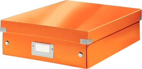 Miniatura 33 de Leitz Caja de almacenamiento A5, rango de clic y tienda 60430001 - Caja de almacenamiento pequeña, blanca A5 Azul (Ice Blue)