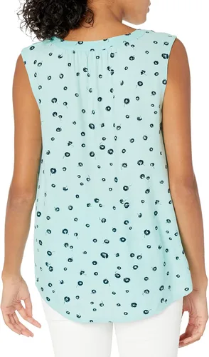 Miniatura 2 de Tienda Essentials Camisa tejida sin mangas para mujer