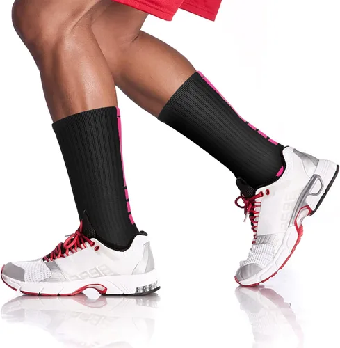 Miniatura 5 de Calcetines de baloncesto para hombre, 24 pares, calcetines deportivos acolchados a media pantorrilla para hombres, mujeres, niños y niñas