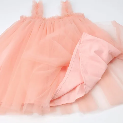 Miniatura 5 de HOOLCHEAN Vestido sin tirantes de tul esponjoso para bebés y niñas pequeñas