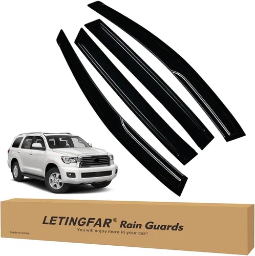 Miniatura 41 de Guardas contra lluvia para parabrisas para Ford F250 F350 F450 F550 Super Duty 1999-2004 2005 2006 2007 2008 2009 2010 2011 2012 2013 2014 2015 2016