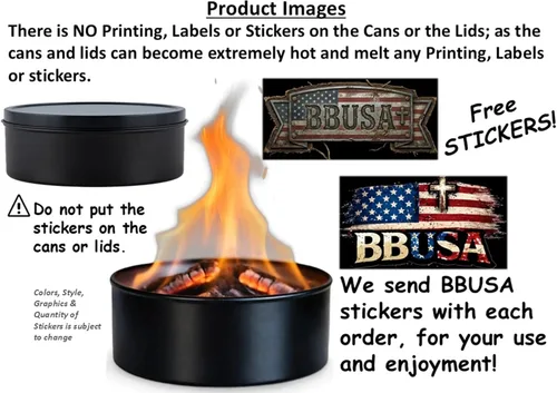 Miniatura 3 de Campfire in a Can - Made in USA - Portable Mini Fire Pit for Marshmallows & S’Mores - Hiking, Backpacking, Hunting, Fishing & Camping - Tactical