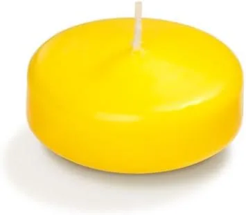 Miniatura 27 de yummi Caja de 18 velas flotantes color rojo rubí de 3 pulgadas
