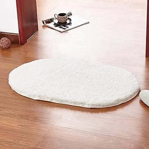 Miniatura 8 de JYDQM Tapete de baño grueso con memoria para inodoro, bañera, sala de estar, puerta, baño, absorbente, tapete antideslizante para el suelo del pie