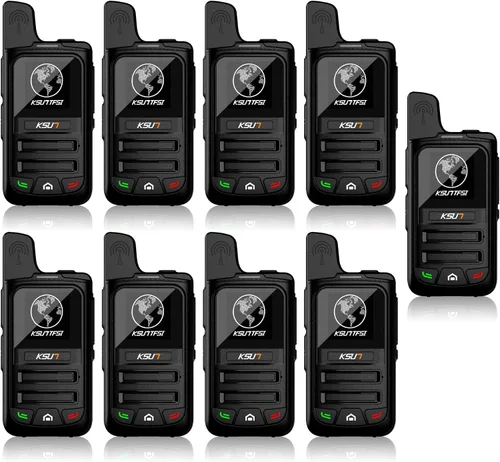 Miniatura 15 de Walkie Talkies rápidos gratuitos de por vida global de alcance ilimitado PTT 4G LTE PoC Radios bidireccionales de largo alcance de larga distancia