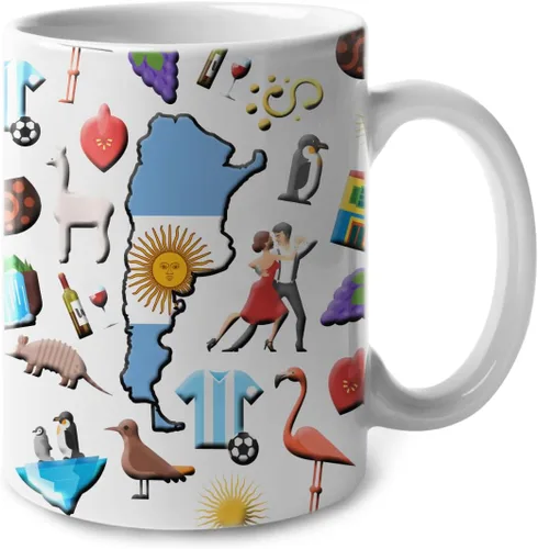 Miniatura 35 de Lotacy Taza de café con símbolos de Cuba con bandera de mapa, taza de cerámica de bandera cubana de 11 onzas, recuerdo de Cuba y regalos, idea