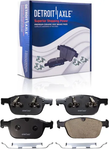 Miniatura 74 de Detroit Axle - Pastillas de freno traseras para Kia Sportage 2017-2022, Hyundai Tucson 2016-2021, pastillas de freno de cerámica 2018 2019 2020
