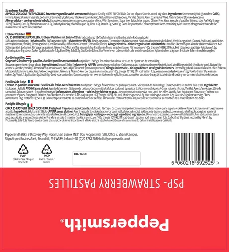 Miniatura 8 de Peppersmith Mentas dentales de fresa 12x15g