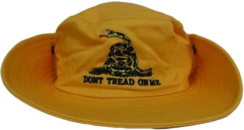 Miniatura 2 de Amarillo Gadsden Tea Party No Tread on Me Cubo Sombrero Cap