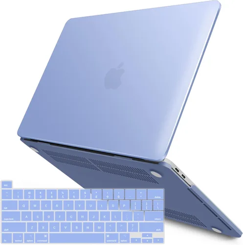 Miniatura 20 de IBENZER Compatible con Funda para MacBook Pro de 15 Pulgadas 2019 2018 2017 2016 A1990 A1707, Funda Rígida de Plástico con Cubierta de Teclado
