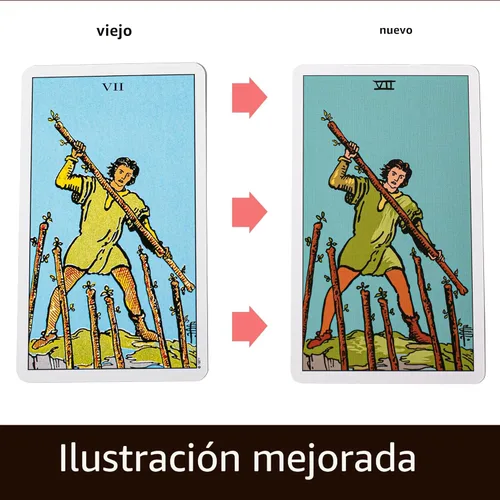 Miniatura 5 de El Tarot Original, Baraja de 78 Cartas