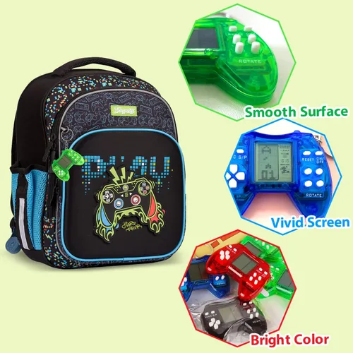 Miniatura 2 de 12 piezas de recuerdos de fiesta de videojuegos, llavero de videojuegos, suministros de fiesta de juegos de cumpleaños, bolsa de regalo, idea