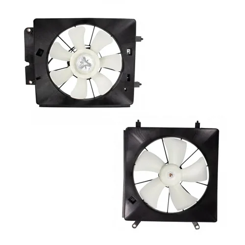Miniatura 124 de TRQ Conjunto de ventilador de refrigeración del radiador CH3115205 compatible con Jeep Renegade 2019-2021