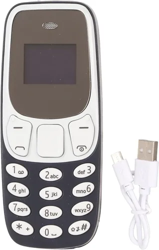 Miniatura 15 de Zopsc BM10 Worlds Teléfono móvil más pequeño desbloqueado, GSM 2 en 1 Mini teléfono móvil con manos Bluetooth Dialler Dual SIM Card GSM (negro)