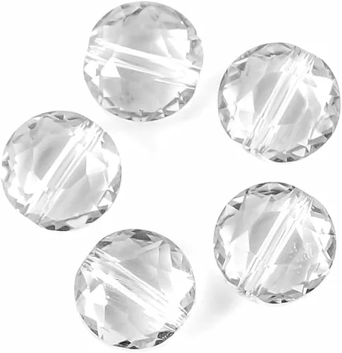 Miniatura 9 de Adabele - 25 cuentas de cristal sueltas con facetas austriacas de 0.315 pulgadas (0.315 in) compatibles con Swarovski Preciosa 5052 SSMR811