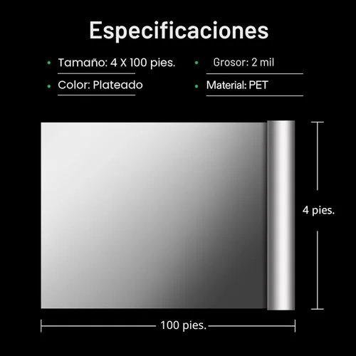 Miniatura 7 de VIVOSUN - Rollo de película Mylar altamente reflectante de 4 pies x 100 pies para cuarto de cultivo al aire libre y decoración interior. Pintura