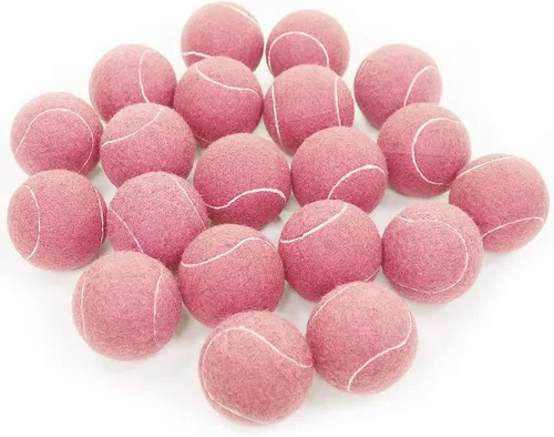 Miniatura 13 de URBEST Pelota de tenis avanzada, paquete de 20 unidades, pelotas de tenis de entrenamiento para jugadores novatos, pelotas de juego para perros