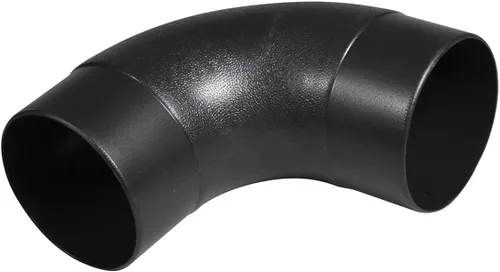 Miniatura 9 de POWERTEC 70364 Codo de 90 grados de diámetro exterior de 4 pulgadas para conector de manguera de recolección de polvo de 4 pulgadas (transparente)