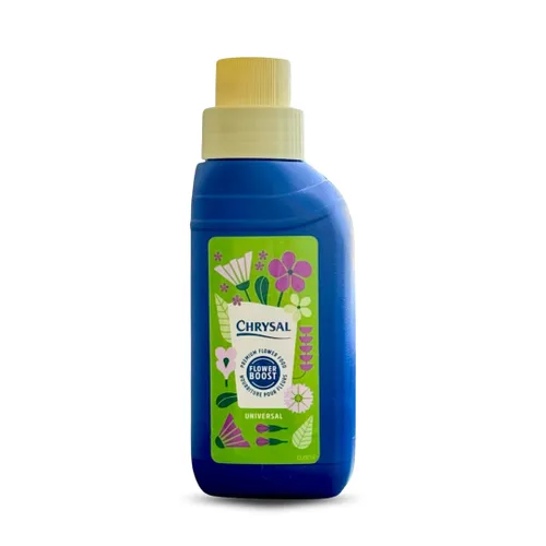 Chrysal Cut Flower Universal Food (botella de 0.3 fl oz/L) — Aumenta el impulso floral con suministros florales para flores frescas — Suministros