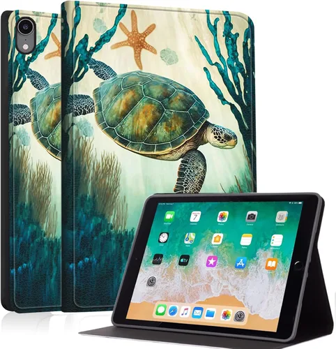 Miniatura 28 de Case for iPad mini A17 Pro (7th/6th Gen 2024/2021), Slim Shockproof Protective Cover with Auto Sleep/Wake, Durable PU Leather Multi-Angle Stand