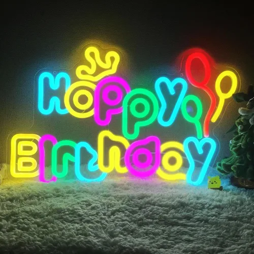 Miniatura 2 de Oh Baby - Letrero de neón para decoración de pared de telón de fondo, cartel iluminado para el día de San Valentín, decoración de pared de guardería