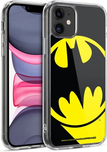 Miniatura 296 de Head Case Designs Funda de gel con licencia oficial de Batman DC Comics Bat Signal Logos [protección de grado militar] compatible con Apple iPhone 7