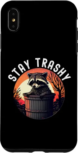 Miniatura 11 de iPhone 16 Stay Trashy Funny Raccoon Case
