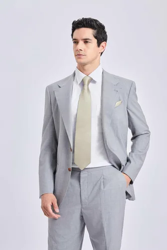 Miniatura 105 de HISDERN Conjunto de corbata a cuadros a cuadros pañuelo tejido clásico formal para hombre corbata y bolsillo cuadrado