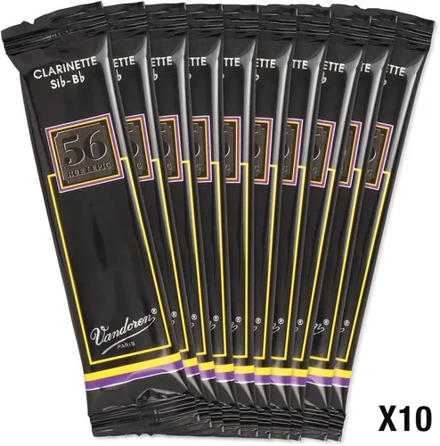 Miniatura 4 de Lengüetas Rue Lepic para clarinete 56 con resistencia 2.5 Vandoren CR5025 Bb, caja de 10.