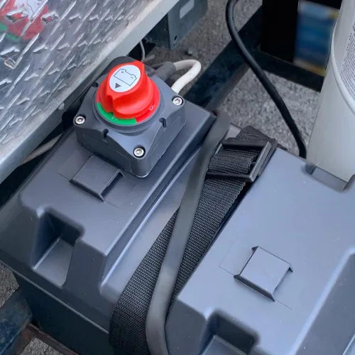 Miniatura 4 de Ampper - Interruptor de desconexión de batería 12V - 48V, interruptor de desconexión de batería marina con terminales para cortar la alimentación