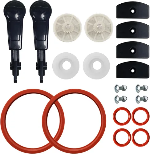 Piezas de la máquina del granizado, negro de los accesorios de la máquina del granizado de la manija de la máquina del granizado