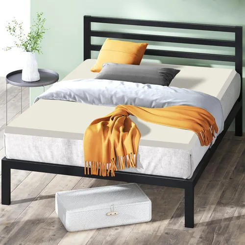 Miniatura 9 de Treaton, 2-Inch High Density Medium Firm Foam Mattress Topper, CertiPUR-US Certified for Superior Comfort and Support, Full, Green