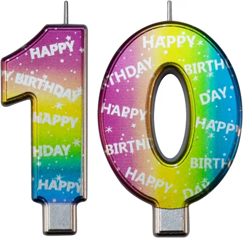 Miniatura 327 de DERVENTA Velas de cumpleaños con números grandes, 3D, color rosa, 3.7 pulgadas, decoración para tartas de fiesta, 1 pieza (número 3 rosa)