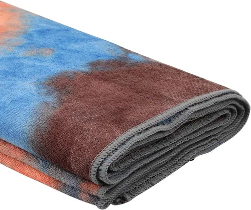 Miniatura 2 de Toallas de yoga, toalla de yoga antideslizante con textura de gofre antideslizante, manta de yoga de microfibra 100% absorbente, sin olor