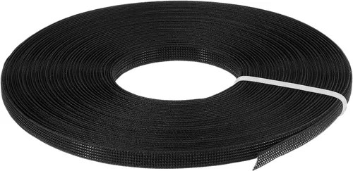 Miniatura 59 de uxcell Deshuesado para coser, 1 pieza de 50 yardas y 0.472 in – corsé de poliéster de alta densidad para vestido de novia, vestido de novia (blanco)