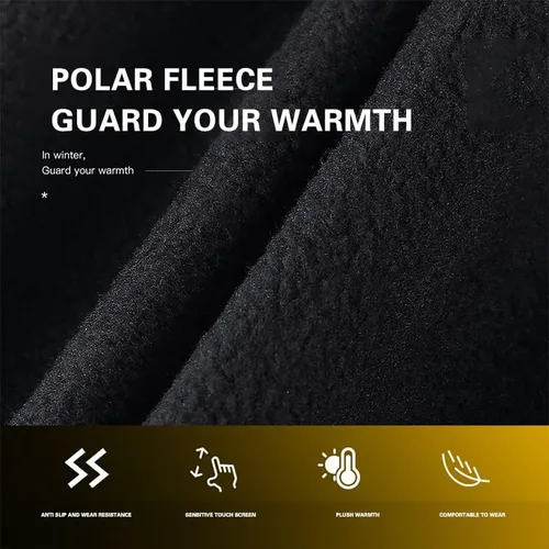 Miniatura 6 de PHILISENMALL Men Women Winter Gloves Unisex Touchscreen Bike Outdoor Sports for Men Women Glove