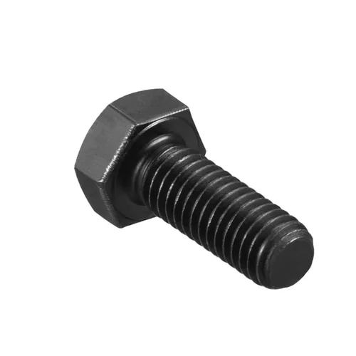 Miniatura 4 de M12-0.069 x 0.787 in Acero al carbono Grado 8.8 Tornillos de cabeza hexagonal externa Tornillos de rosca métrica Tornillos hexagonales Sujetadores