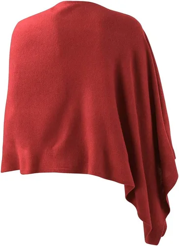 Miniatura 69 de Fomolom Ponchos para mujer, versátil, ligero, tejido sólido, chal envolvente, bufanda, accesorios para mujer