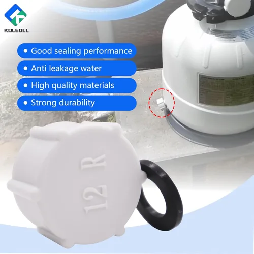 Miniatura 5 de 11456 11385 Tapa de válvula de repuesto para filtro de arena con junta tórica para piscina sobre el suelo 26331EH, 26323EH, 26323CA, 26331CA Intex