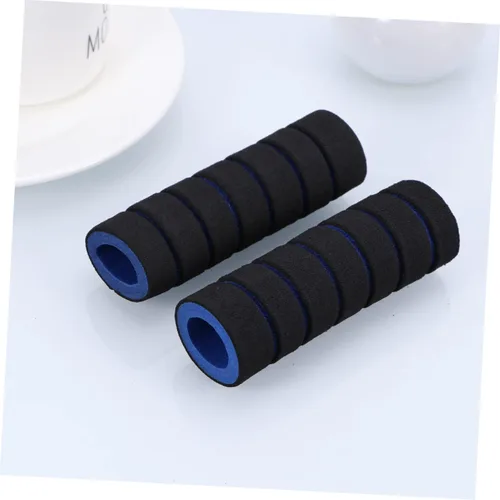 Miniatura 4 de BESPORTBLE 2 unids manillar de bicicleta empuñaduras de bicicleta para manillares Agarres de bicicleta mango barra de esponja Grip cubierta