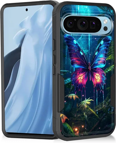 Miniatura 39 de Funda para Pixel 7a, resistente de doble capa híbrida de policarbonato duro de goma suave a prueba de golpes para Google Pixel 7A 6.1 pulgadas