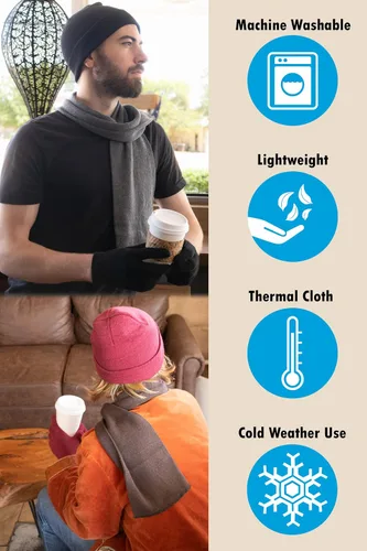 Miniatura 5 de Moda West Kit de invierno a granel, guantes al por mayor, bufandas, accesorios cálidos