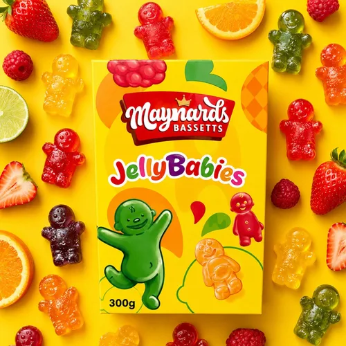 Miniatura 3 de Maynards Bassetts Jelly Babies Dulces Cartón 12.35 oz