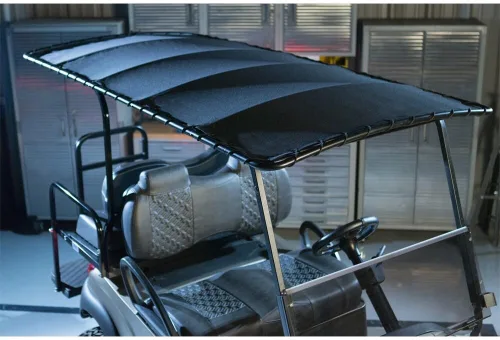Miniatura 2 de RedDot Topsail - Top de lona para carrito de golf, fácil instalación con ajuste universal, fabricado en los Estados Unidos (84 pulgadas)
