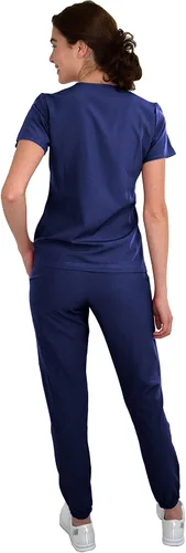 Miniatura 3 de Conjunto de ropa quirúrgica de punto elástico para mujer GT 4FLEX