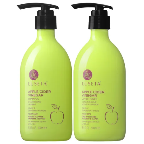 Miniatura 10 de Luseta - Juego de champú y acondicionador de viaje de queratina para cabello seco, dañado o tratado con color, suavizar e hidratar, mini kit